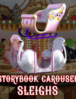 Storybook Carousel Sleighs