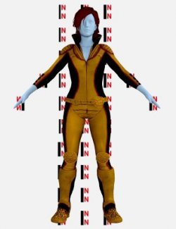 DC Giganta Outfit For Genesis 8 Female