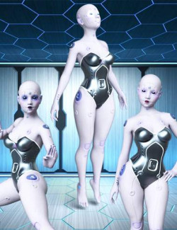 Roboty Doll Poses for Genesis 3 and 8.1 Females