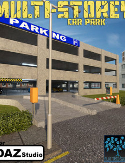 Multi-Storey Car Park for Daz