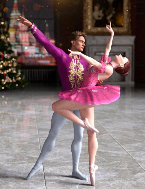 Ballet Icon Gala Outfits for Genesis  Female and Genesis  Male