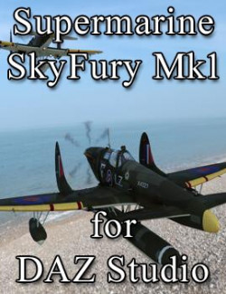 Supermarine SkyFury Mk1 for DAZ Studio