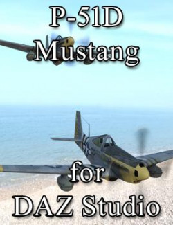 P-51D Mustang for DAZ Studio