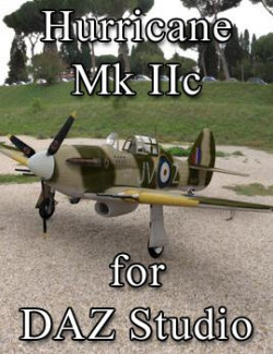 Hurricane Mk IIc for DAZ Studio