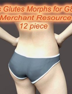 Ks Glutes Morphs For Genesis 8 Female Merchant Resource