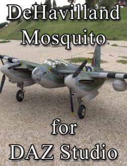 DeHavilland Mosquito for DAZ Studio