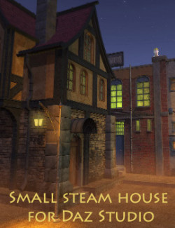 Small steam house for Daz Studio