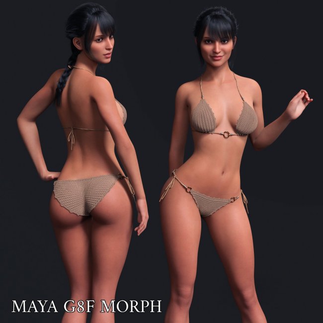 Maya Character Morph For Genesis 8 Females