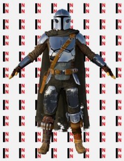 Mandalorian Outfit For Genesis 8 Male