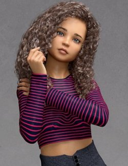 Clarke Teen For Genesis 8 Female