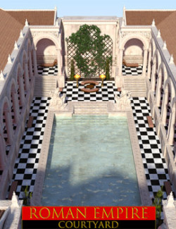 RomanEmpire- Courtyard for DS Iray