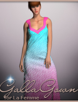 Dynamic Galla Gown for La Femme
