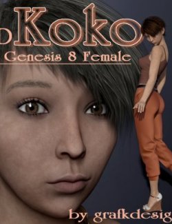 GD Koko For Genesis 8 Female