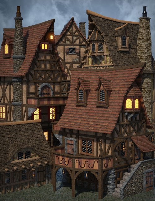 Medieval Fantasy Building Pack 2 Minecraft para Minecraft