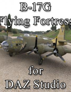 B-17G Flying Fortress for DAZ Studio