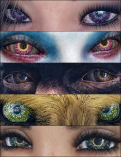 MMX Fantasy Eyes 4 for Genesis 3, 8 and 8.1