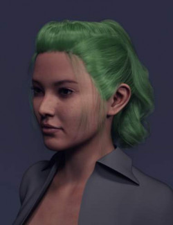 Hll Hair for Genesis 8 and 8.1 Females