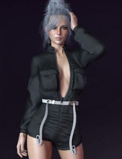 X-Fashion dForce All In One Bodysuit for Genesis 8 and 8.1 Females