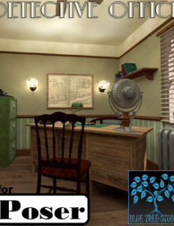 Detective's Office for Poser