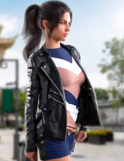 dForce Casual Style Outfit for Genesis 8 and 8.1 Females Bundle