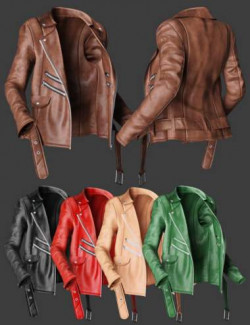 Casual Style Outfit dForce Jacket for Genesis 8 and 8.1 Females