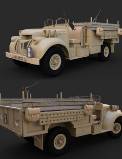 LRDG CHEVROLET for DAZ Studio