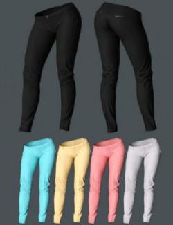 MDU dForce Trousers for Genesis 8 and 8.1 Females