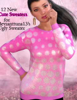 Cute Sweater for the Genesis 8 Female Ugly Sweater