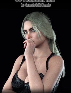 SC Tiedback Hair for Genesis 8 Female