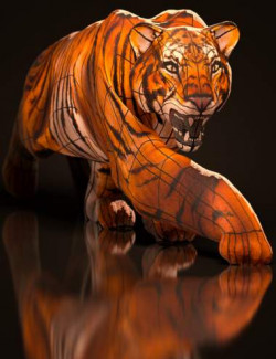 Chinese New Year Large Tiger Prop