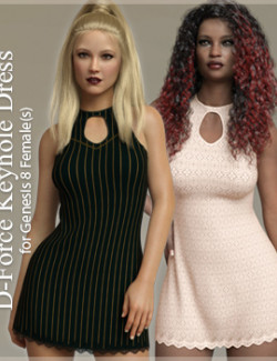 D-Force Keyhole Dress for G8F