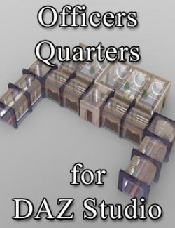 Officers Quarters for DAZ Studio