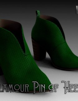 Glamour Pin of Heels 10