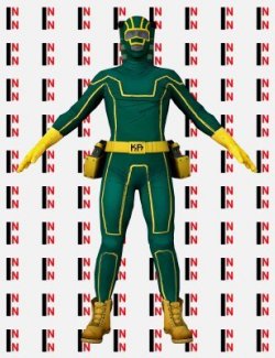 Kick-Ass Outfit For Genesis 8 Male