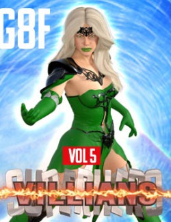 SuperHero Villians for G8F Volume 5