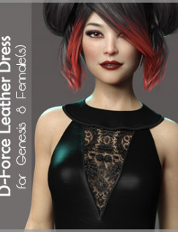 D-Force Leather Dress for G8F