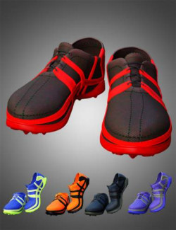 Big Game Outfit Shoes for Genesis 8 and 8.1 Males