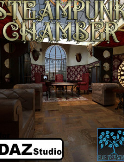 Steampunk Chamber for Daz