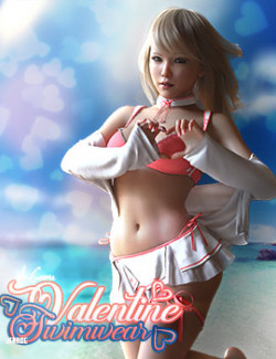 dForce Anigame Valentine Swimwear G8F