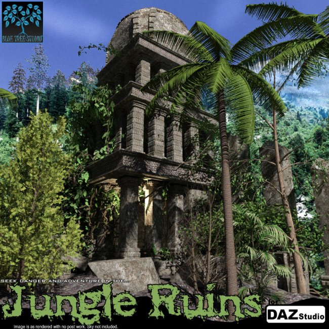 Jungle Ruins for Daz