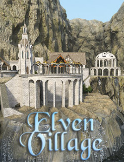 Elven Village for DS Iray