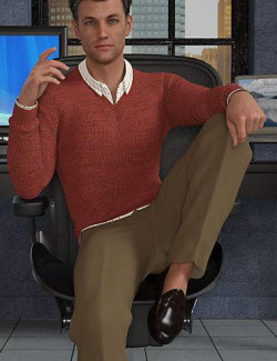 dForce Casual Friday for Genesis 8 and 8.1 Males