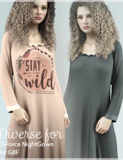 Diverse for D-Force NightGown for G8F