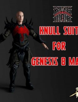 Marvel Knull- King In Black Outfit For Genesis 8 Male