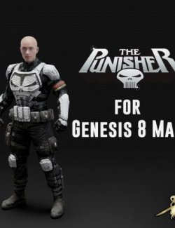 Tactical Punisher Suit for Genesis 8 Male