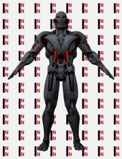 Ultron Suit For Genesis 8 Male