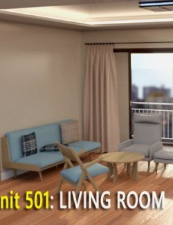 Unit 501: Living Room