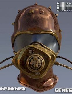 Steampunkmask For Genesis 8