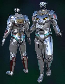 Mnyama Armor Bundle for Genesis 8.1 Males