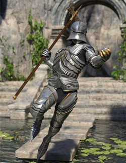 The Knight Series 04 for Genesis 8 Males